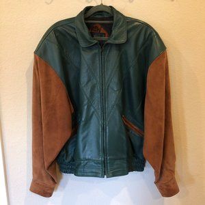 80's Vintage Men's Leather Jacket